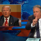 Illustration for article titled Jon Stewart Gleeful Over Donald Trumps Projectile Vomit of Dickishness